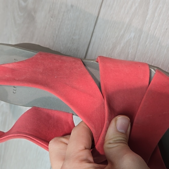 Cloudsteppers by Clarks Women. Oral Caddel Leather Wedge Sandals shoes sz 10M - Picture 12 of 12